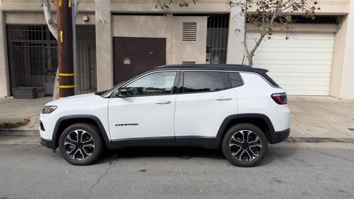 White 2023 Jeep Compass Limited