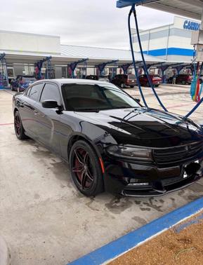 Black 2015 Dodge Charger SXT
