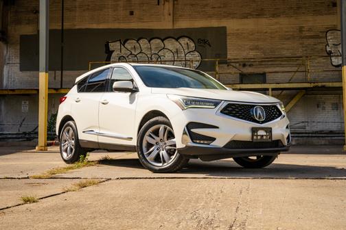 White 2019 Acura RDX Advance Package