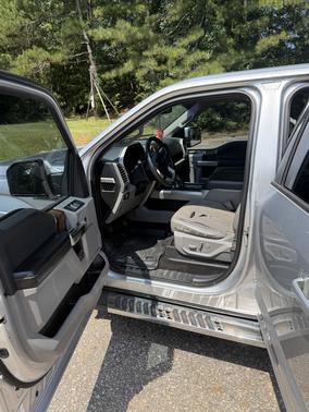 Silver 2015 Ford F-150 Lariat