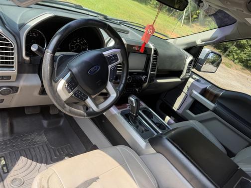 Silver 2015 Ford F-150 Lariat