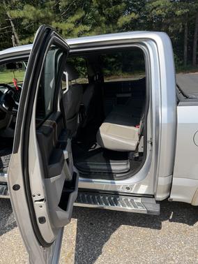 Silver 2015 Ford F-150 Lariat