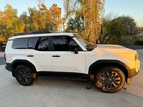 White 2024 Toyota Land Cruiser Base