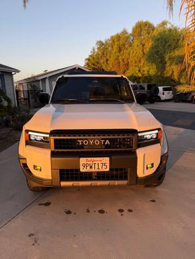 White 2024 Toyota Land Cruiser Base