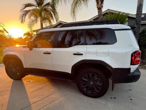 White 2024 Toyota Land Cruiser Base