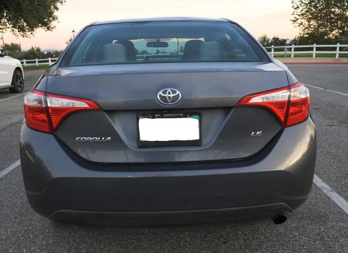 Gray 2016 Toyota Corolla LE