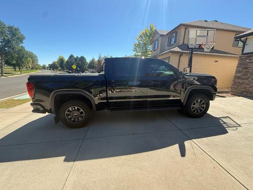 Black 2025 GMC Sierra 1500 AT4X