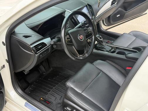 White 2014 Cadillac ATS 2.0L Turbo Luxury