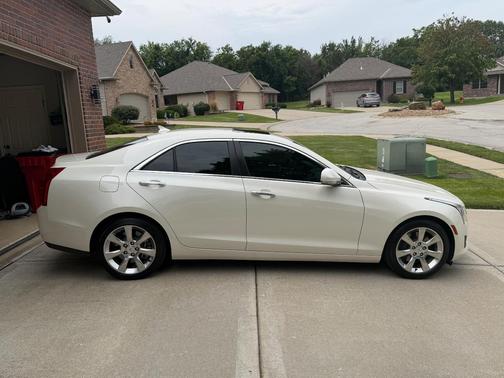 White 2014 Cadillac ATS 2.0L Turbo Luxury