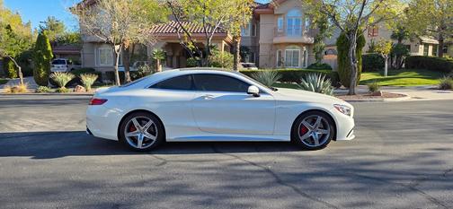 White 2017 Mercedes-Benz AMG S 63 4MATIC