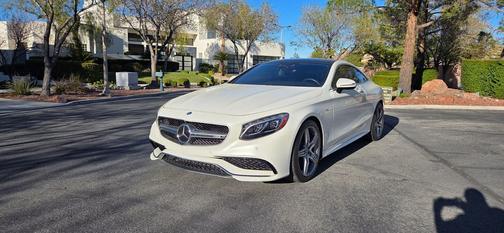 White 2017 Mercedes-Benz AMG S 63 4MATIC