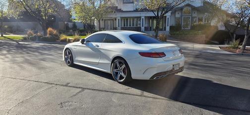 White 2017 Mercedes-Benz AMG S 63 4MATIC