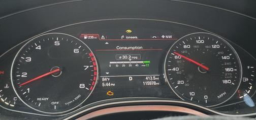 Blue 2018 Audi A7 3.0T Prestige
