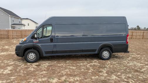 Blue 2020 RAM ProMaster 3500 High Roof