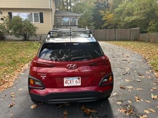 Red 2020 Hyundai KONA SEL