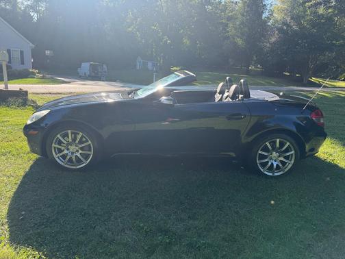 Black 2007 Mercedes-Benz SLK-Class SLK350 Roadster