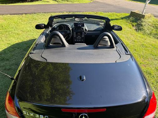 Black 2007 Mercedes-Benz SLK-Class SLK350 Roadster