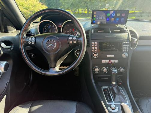 Black 2007 Mercedes-Benz SLK-Class SLK350 Roadster