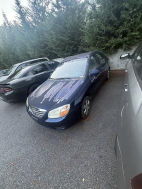 Blue 2008 Kia Spectra EX