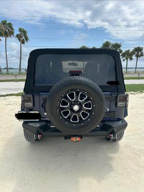 Blue 2013 Jeep Wrangler Sahara