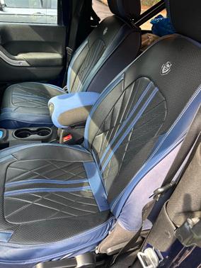 Blue 2013 Jeep Wrangler Sahara
