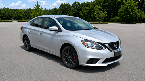 Black 2018 Nissan Sentra SV