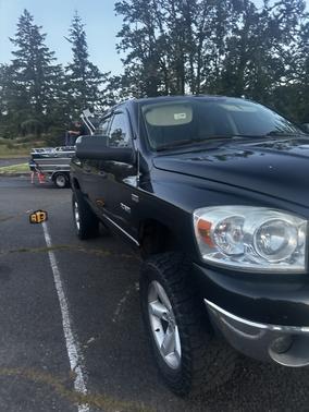 Black 2008 Dodge Ram 1500 SLT Quad Cab