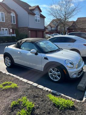 Silver 2013 MINI Roadster Cooper