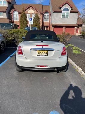 Silver 2013 MINI Roadster Cooper