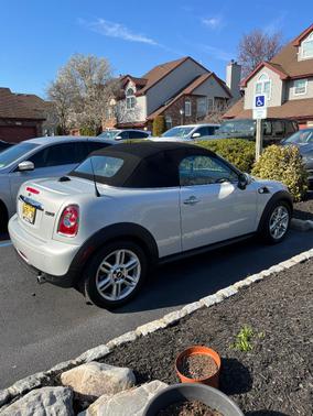Silver 2013 MINI Roadster Cooper
