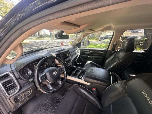 Blue 2020 RAM 1500 Laramie