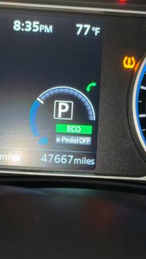 White 2019 Nissan Leaf SL PLUS