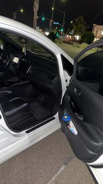 White 2019 Nissan Leaf SL PLUS
