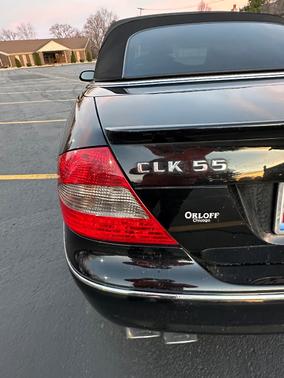 Black 2006 Mercedes-Benz CLK-Class 55 AMG Cabriolet