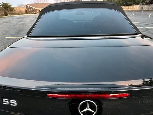 Black 2006 Mercedes-Benz CLK-Class 55 AMG Cabriolet