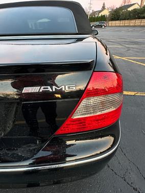 Black 2006 Mercedes-Benz CLK-Class 55 AMG Cabriolet