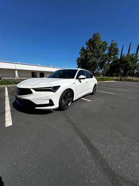 White 2023 Acura Integra w/A-Spec Tech Package