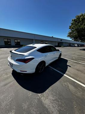 White 2023 Acura Integra w/A-Spec Tech Package