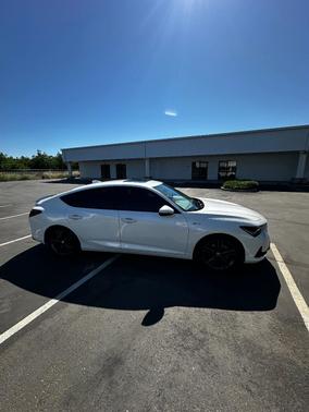 White 2023 Acura Integra w/A-Spec Tech Package