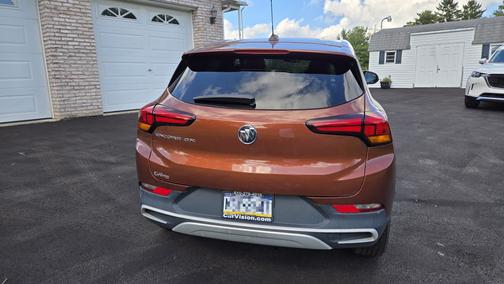 Red 2021 Buick Encore GX Preferred