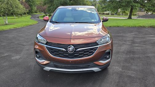 Red 2021 Buick Encore GX Preferred