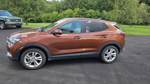 Red 2021 Buick Encore GX Preferred