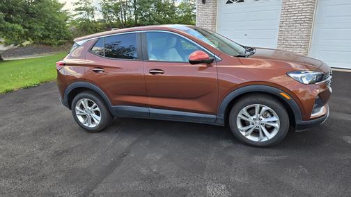 Red 2021 Buick Encore GX Preferred