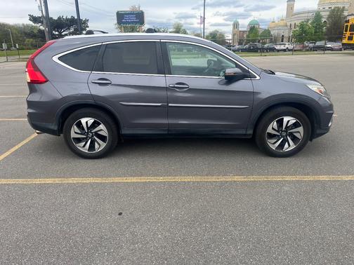 Gray 2016 Honda CR-V Touring