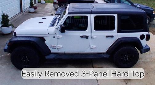 White 2020 Jeep Wrangler Unlimited Sport