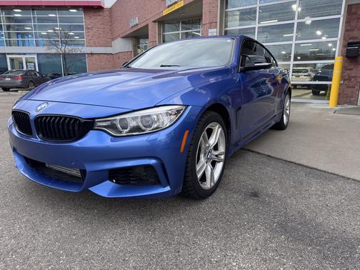 Blue 2015 BMW 435 i xDrive