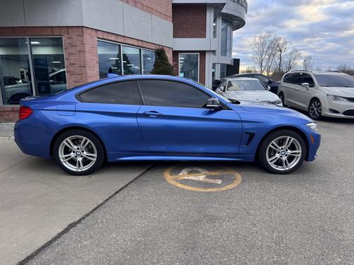 Blue 2015 BMW 435 i xDrive