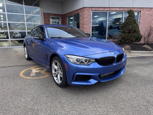Blue 2015 BMW 435 i xDrive