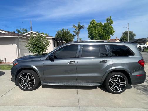 Gray 2018 Mercedes-Benz GLS 550 4MATIC