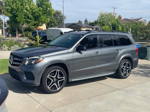Gray 2018 Mercedes-Benz GLS 550 4MATIC